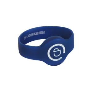 Social Creative - standard silicone wristband blue